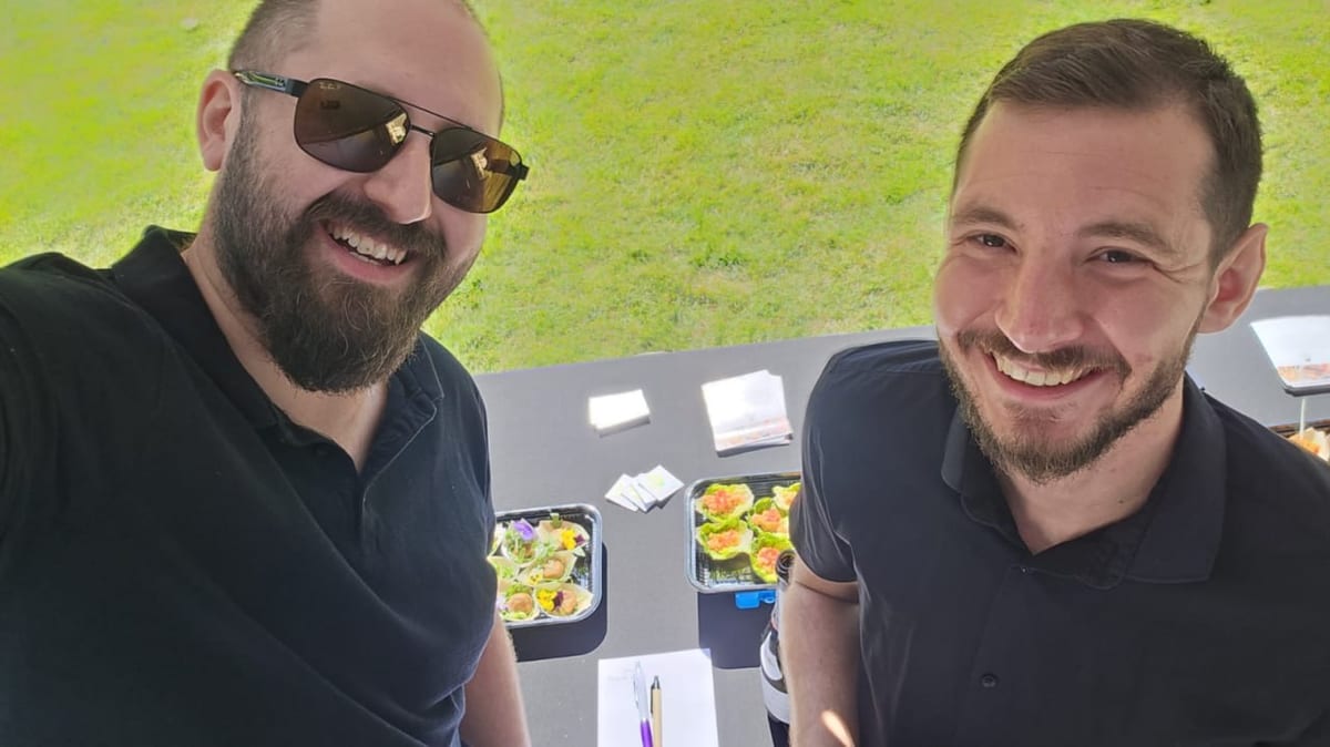 The Country Roads Catering team